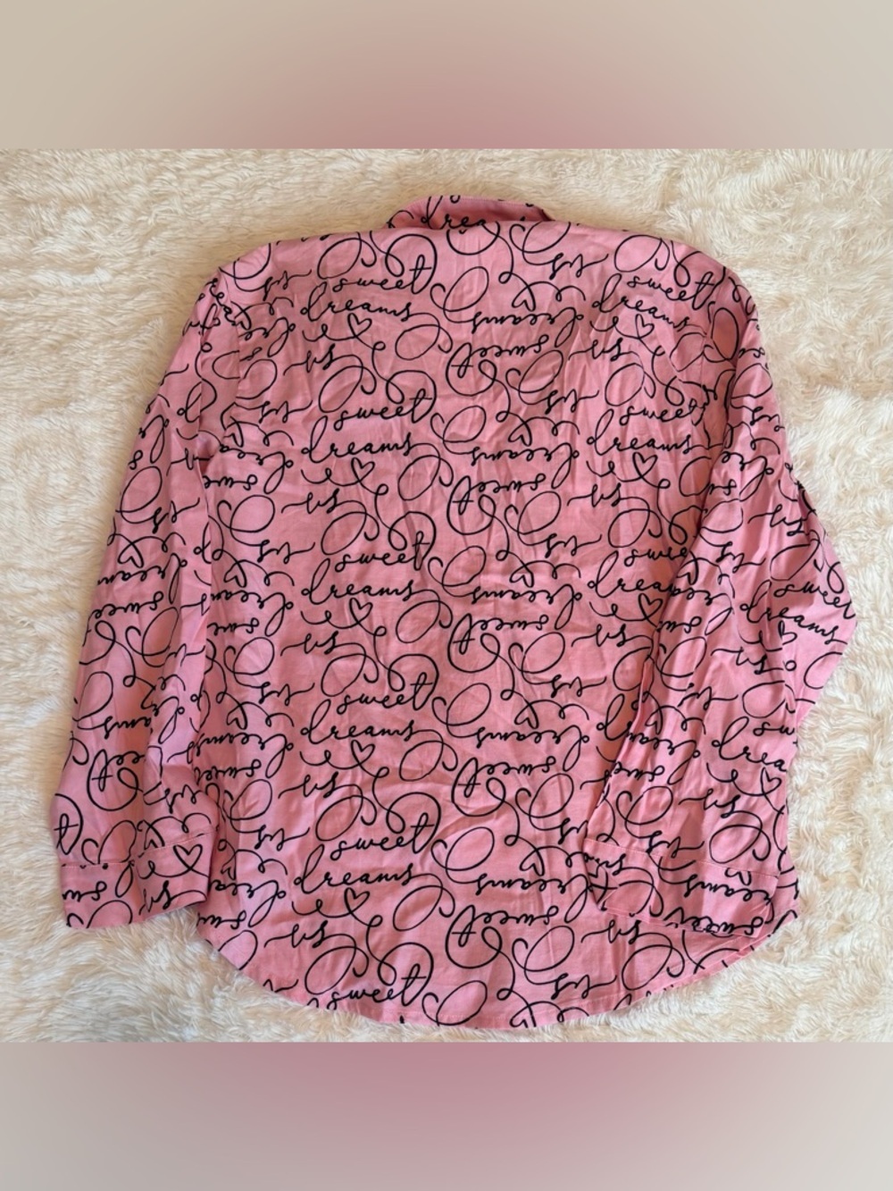 Victoria's Secret Sweet Dreams PJ Top & Scrunchie & Velvet Ruffle Sleep Shorts - Picture 4 of 13